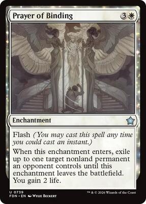 Prayer of Binding (0739) card from Foundations