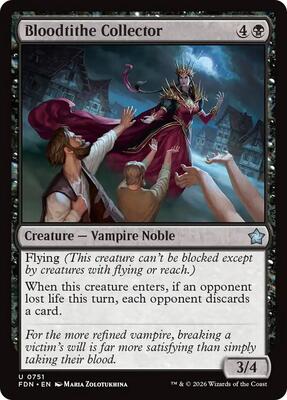 Bloodtithe Collector (0751) card from Foundations