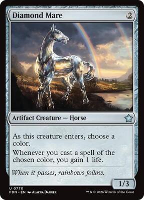Diamond Mare (0770) card from Foundations