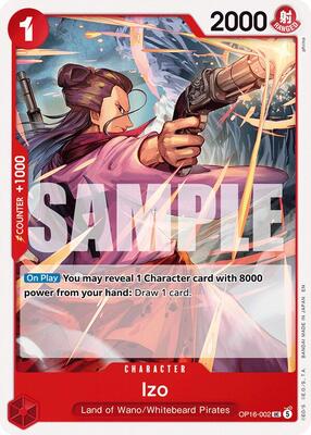 Izo card from The Time of Battle