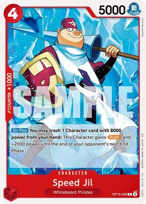Speed Jil card from The Time of Battle