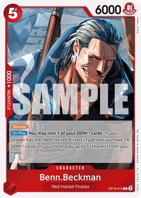 Benn.Beckman card from The Time of Battle