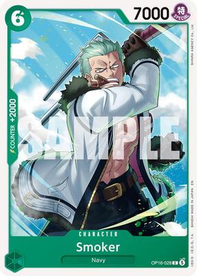 Smoker card from The Time of Battle