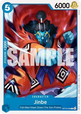 Jinbe (046) card from The Time of Battle