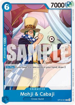 Mohji & Cabaji card from The Time of Battle