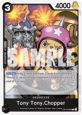 Tony Tony.Chopper card from The Time of Battle