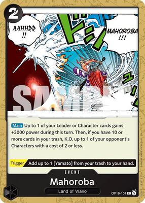 Mahoroba card from The Time of Battle