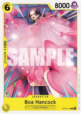 Boa Hancock (112) card from The Time of Battle