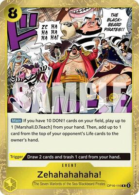 Zehahahahaha! card from The Time of Battle