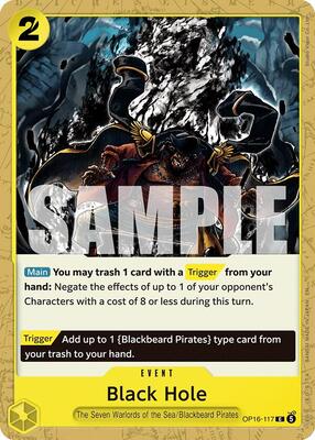 Black Hole card from The Time of Battle