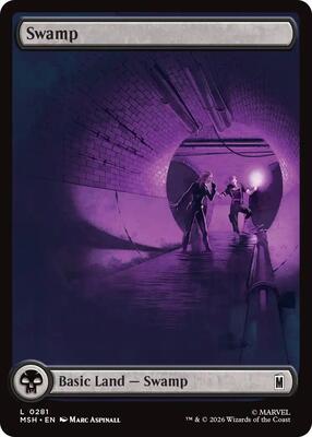 Swamp (0281) card from Marvel Super Heroes