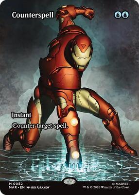 Counterspell (Borderless) (0052) card from Marvel Universe Eternal-Legal