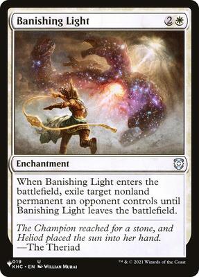 Banishing Light (KHC) card from The List Reprints