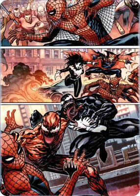 Maximum Carnage Art Card (Gold-Stamped Planeswalker Symbol) card from Art Series: Marvel's Spider-Man