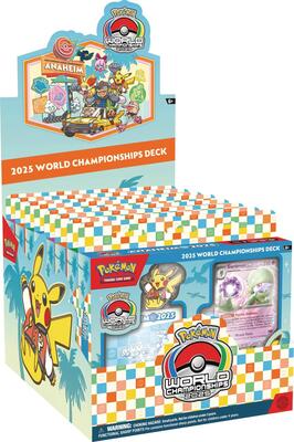 2025 World Championship Deck Display card from World Championship Decks