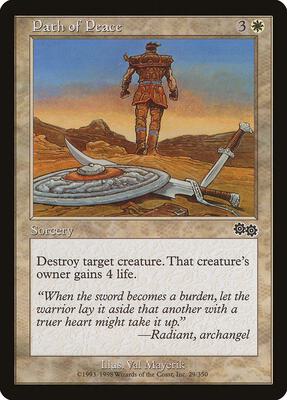 Path of Peace card from Urza's Saga