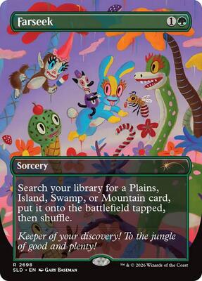Farseek (2698) card from Secret Lair Drop Series