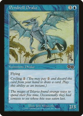 Pendrell Drake card from Urza's Saga