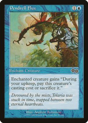 Pendrell Flux card from Urza's Saga