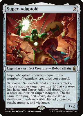 Super-Adaptoid card from Marvel Super Heroes