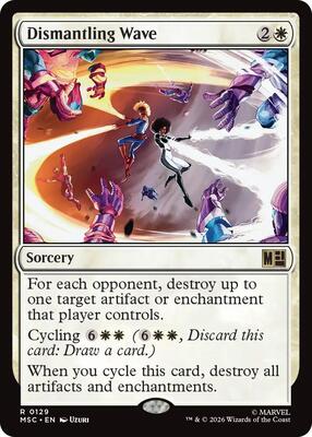 Dismantling Wave card from Commander: Marvel Super Heroes