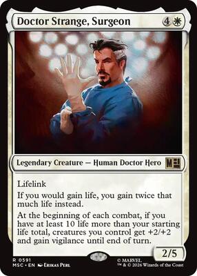 Doctor Strange, Surgeon card from Commander: Marvel Super Heroes