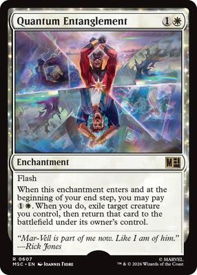 Quantum Entanglement card from Commander: Marvel Super Heroes