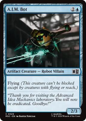 A.I.M. Bot card from Commander: Marvel Super Heroes