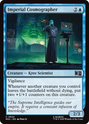 Imperial Cosmographer card from Commander: Marvel Super Heroes