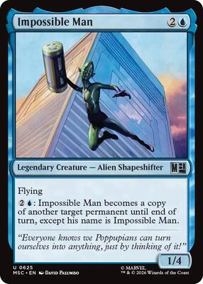 Impossible Man card from Commander: Marvel Super Heroes