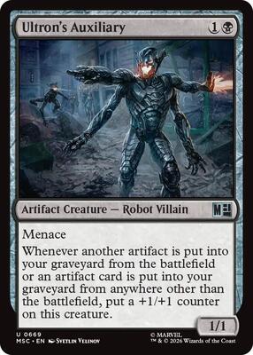 Ultron's Auxiliary card from Commander: Marvel Super Heroes
