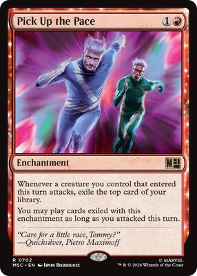 Pick Up the Pace card from Commander: Marvel Super Heroes