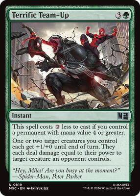 Terrific Team-Up card from Commander: Marvel Super Heroes