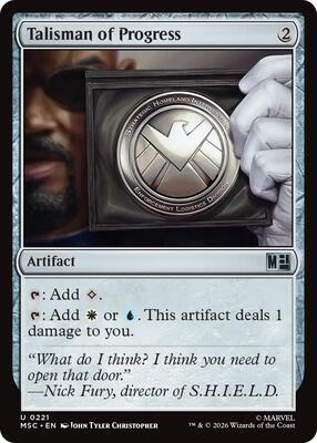 Talisman of Progress card from Commander: Marvel Super Heroes