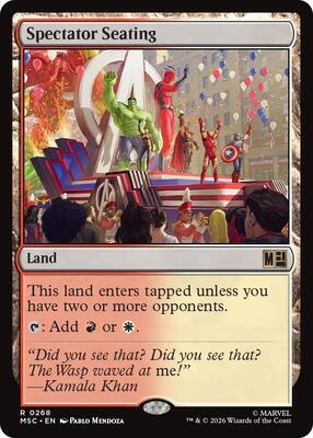 Spectator Seating card from Commander: Marvel Super Heroes