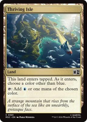 Thriving Isle card from Commander: Marvel Super Heroes