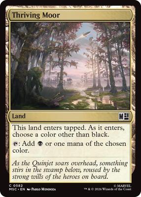 Thriving Moor card from Commander: Marvel Super Heroes