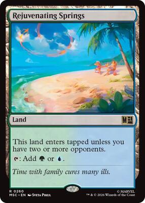 Rejuvenating Springs card from Commander: Marvel Super Heroes