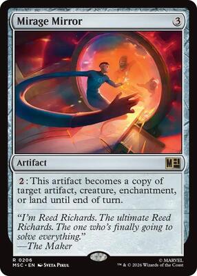 Mirage Mirror (Surge Foil) card from Commander: Marvel Super Heroes