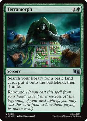 Terramorph (Surge Foil) card from Commander: Marvel Super Heroes