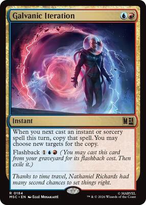 Galvanic Iteration card from Commander: Marvel Super Heroes