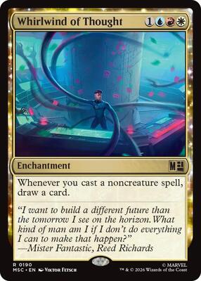 Whirlwind of Thought card from Commander: Marvel Super Heroes