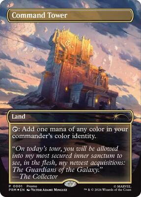 Command Tower card from Media Promos