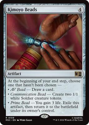 Kimoyo Beads card from Commander: Marvel Super Heroes