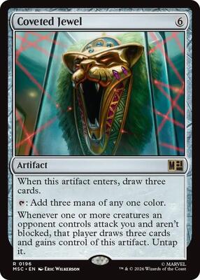 Coveted Jewel card from Commander: Marvel Super Heroes