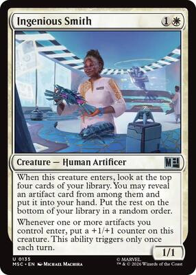 Ingenious Smith (Surge Foil) card from Commander: Marvel Super Heroes
