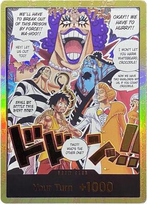 DON!! Card (Alternate Art) (Gold) card from The Time of Battle