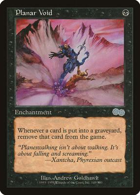 Planar Void card from Urza's Saga