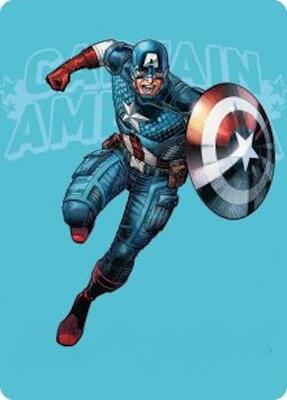 Captain America, Super-Soldier Art Card card from Art Series: Marvel Super Heroes