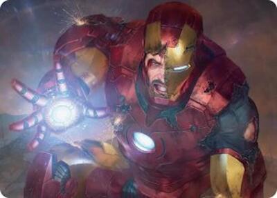 Heroic Sacrifice Art Card card from Art Series: Marvel Super Heroes